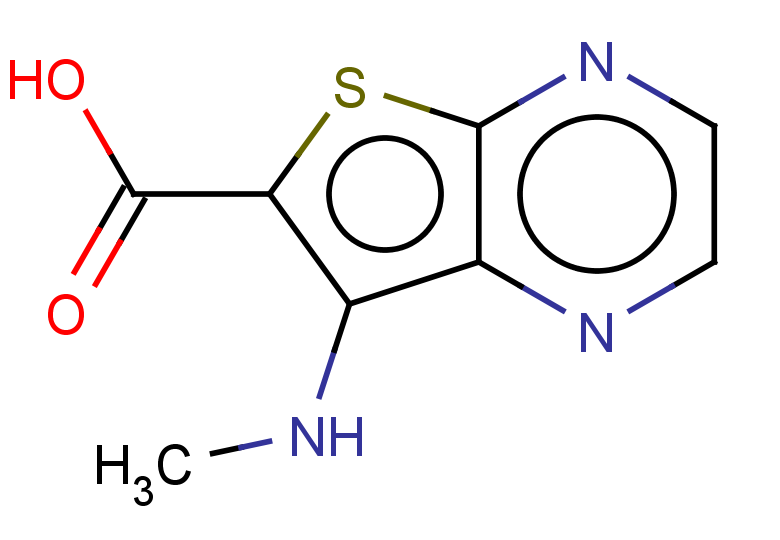 7-(methylamino)thieno[2,3-b]pyrazine-6-carboxylic acid