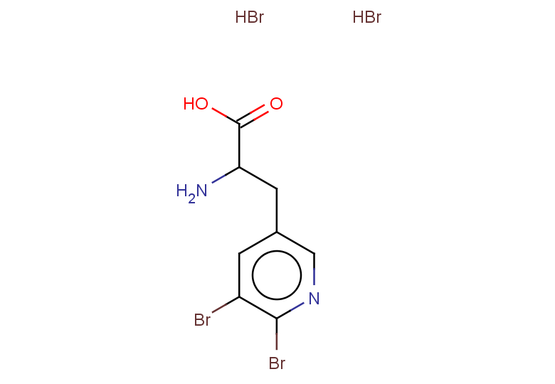 2-amino-3-(5,6-dibromopyridin-3-yl)propanoic acid dihydrobromide