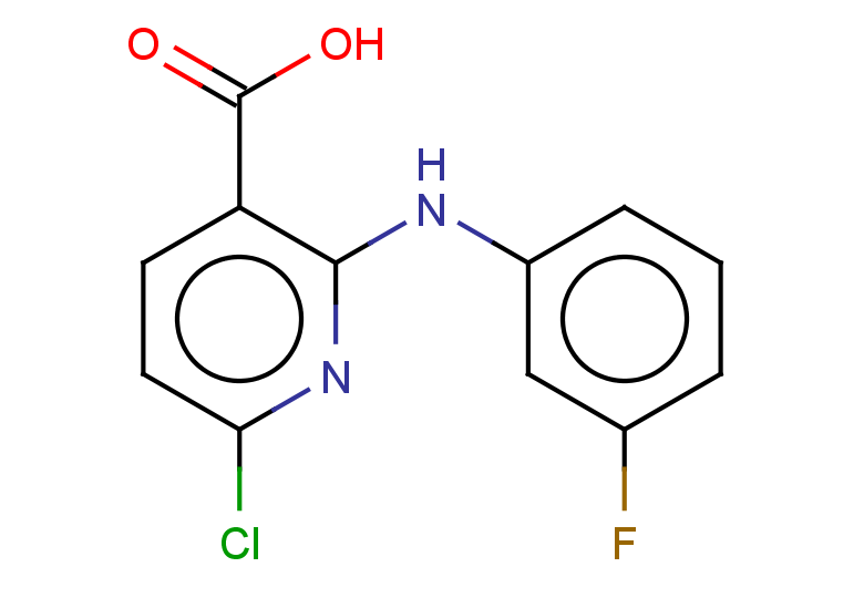 6-chloro-2-[(3-fluorophenyl)amino]pyridine-3-carboxylic acid