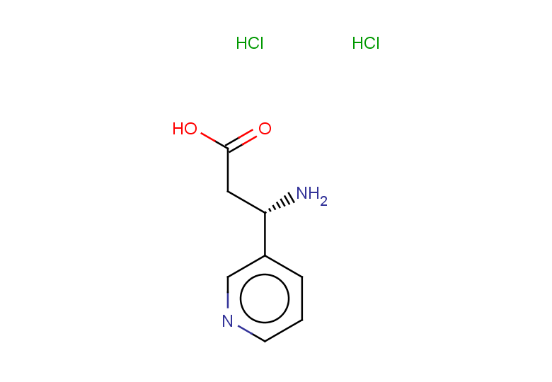 (3S)-3-amino-3-(pyridin-3-yl)propanoic acid dihydrochloride