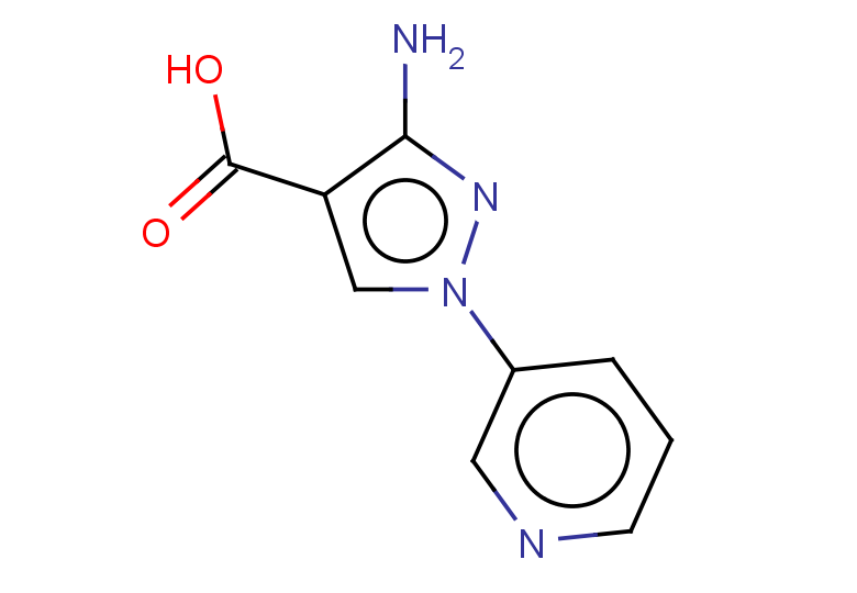 3-amino-1-(pyridin-3-yl)-1H-pyrazole-4-carboxylic acid