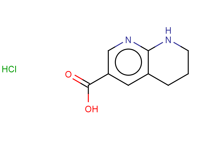 5,6,7,8-tetrahydro-1,8-naphthyridine-3-carboxylic acid hydrochloride