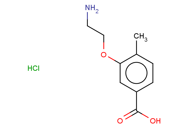 3-(2-aminoethoxy)-4-methylbenzoic acid hydrochloride
