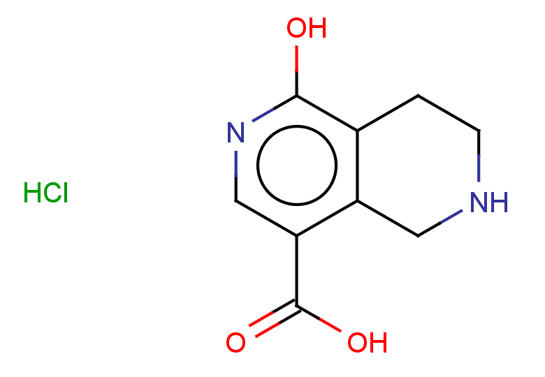 1-hydroxy-5,6,7,8-tetrahydro-2,6-naphthyridine-4-carboxylic acid hydrochloride