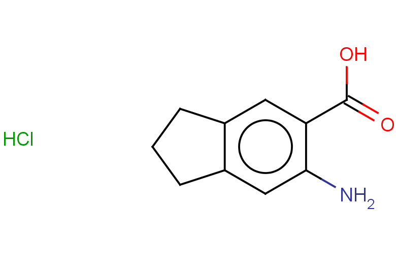 6-amino-2,3-dihydro-1H-indene-5-carboxylic acid hydrochloride