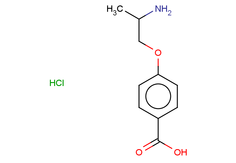 4-(2-aminopropoxy)benzoic acid hydrochloride