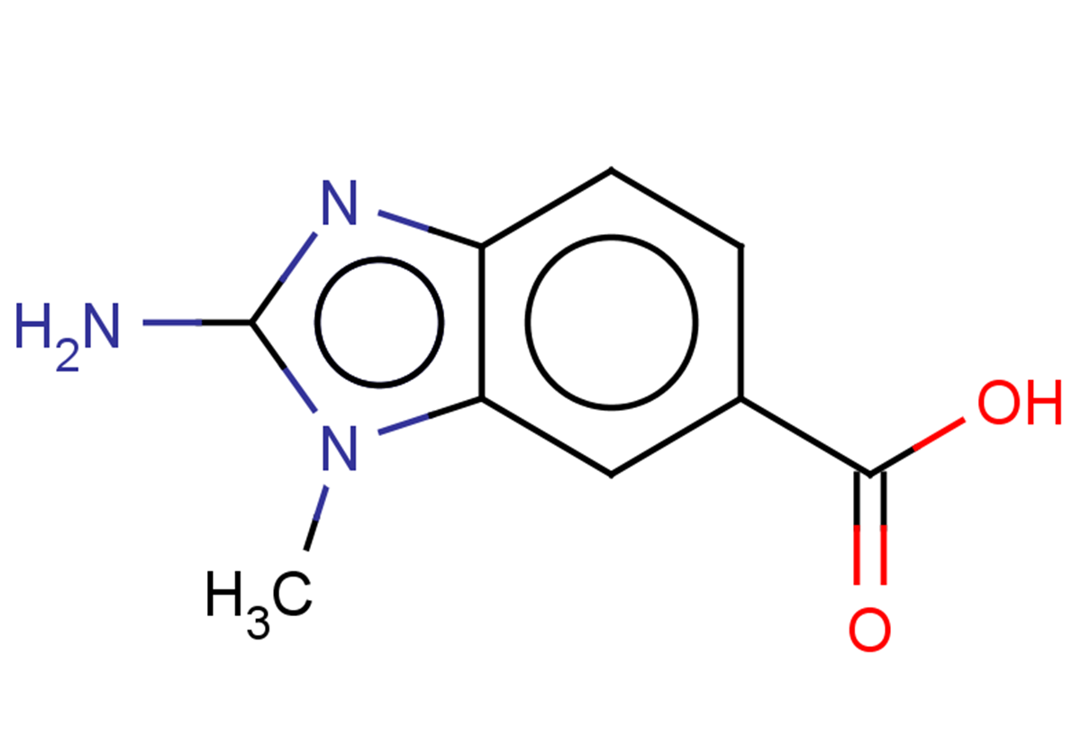 2-amino-1-methyl-1H-1,3-benzodiazole-6-carboxylic acid