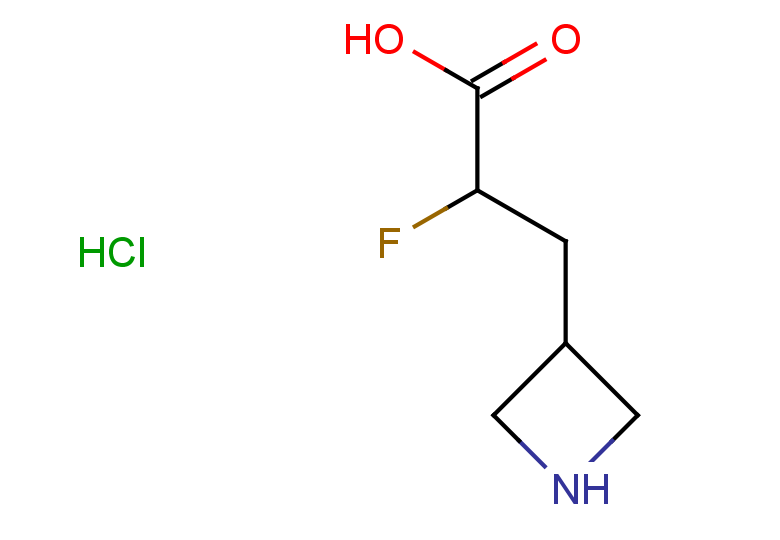 3-(azetidin-3-yl)-2-fluoropropanoic acid hydrochloride