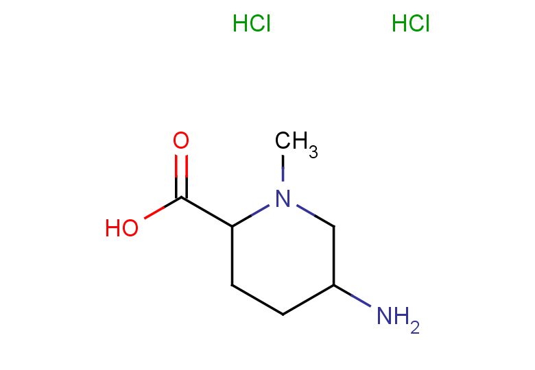 5-amino-1-methylpiperidine-2-carboxylic acid dihydrochloride