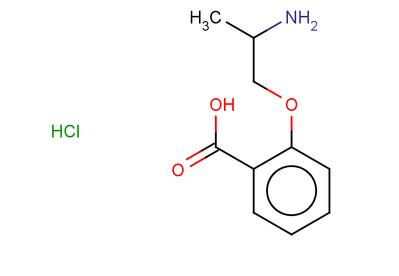 2-(2-aminopropoxy)benzoic acid hydrochloride