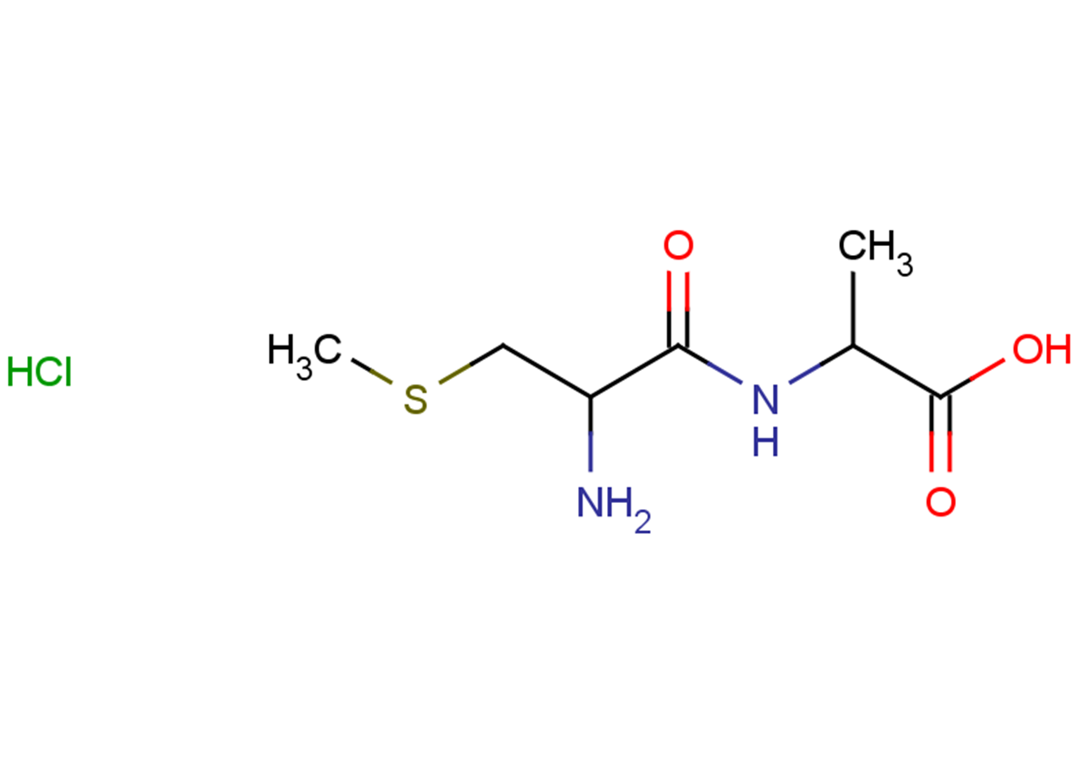 2-[2-amino-3-(methylsulfanyl)propanamido]propanoic acid hydrochloride