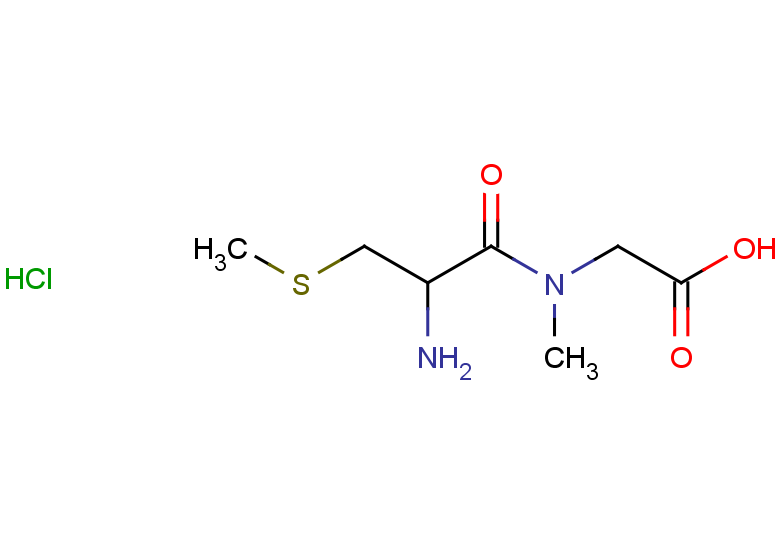 2-[2-amino-N-methyl-3-(methylsulfanyl)propanamido]acetic acid hydrochloride
