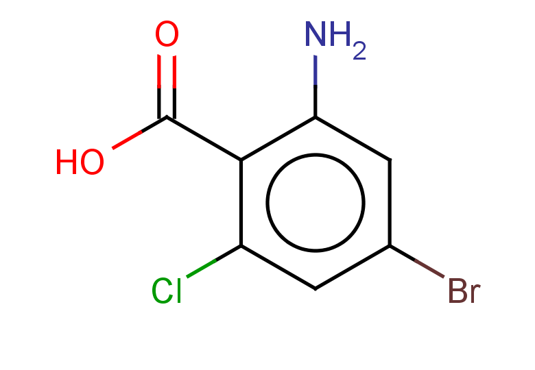 2-amino-4-bromo-6-chlorobenzoic acid