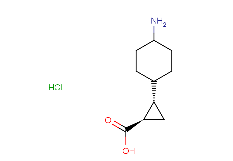 rac-(1R,2S)-2-(4-aminocyclohexyl)cyclopropane-1-carboxylic acid hydrochloride, Mixture of diastereomers