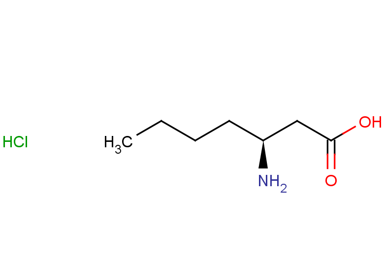 (3S)-3-aminoheptanoic acid hydrochloride