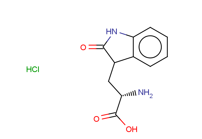 (2S)-2-amino-3-(2-oxo-2,3-dihydro-1H-indol-3-yl)propanoic acid hydrochloride