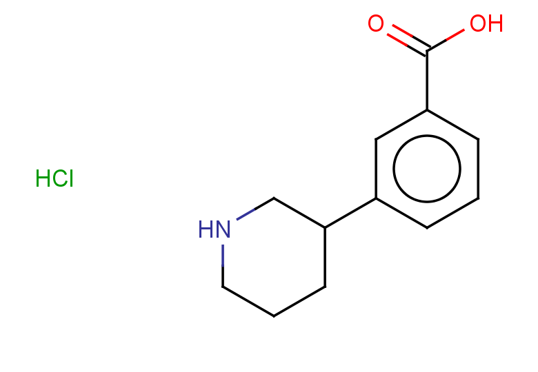 3-(piperidin-3-yl)benzoic acid hydrochloride