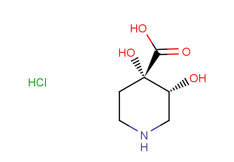 rac-(3R,4S)-3,4-dihydroxypiperidine-4-carboxylic acid hydrochloride, trans