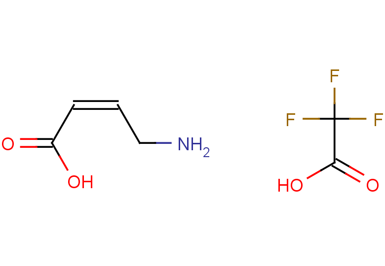 (2Z)-4-aminobut-2-enoic acid, trifluoroacetic acid