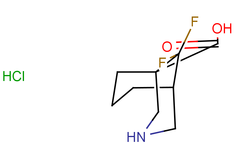 9,9-difluoro-3-azabicyclo[3.3.1]nonane-1-carboxylic acid hydrochloride