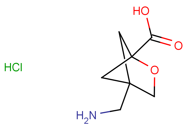 4-(aminomethyl)-2-oxabicyclo[2.1.1]hexane-1-carboxylic acid hydrochloride