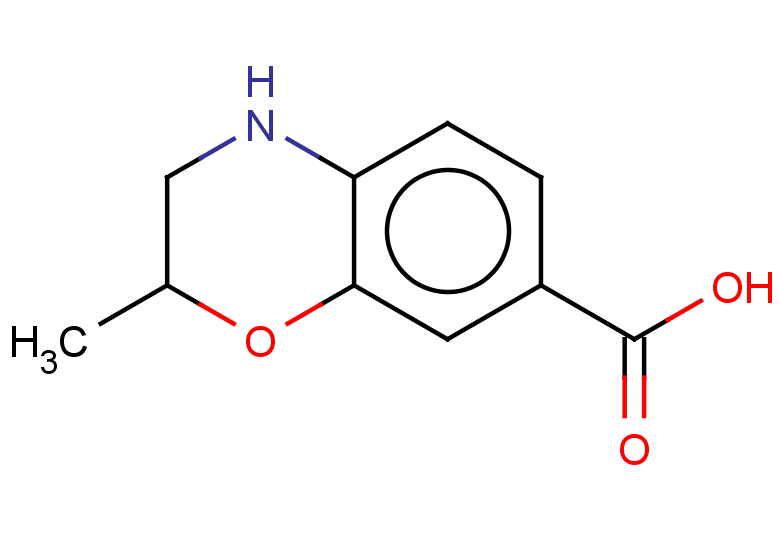 2-methyl-3,4-dihydro-2H-1,4-benzoxazine-7-carboxylic acid