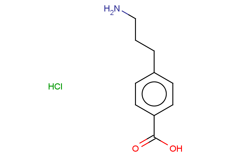 4-(3-aminopropyl)benzoic acid hydrochloride