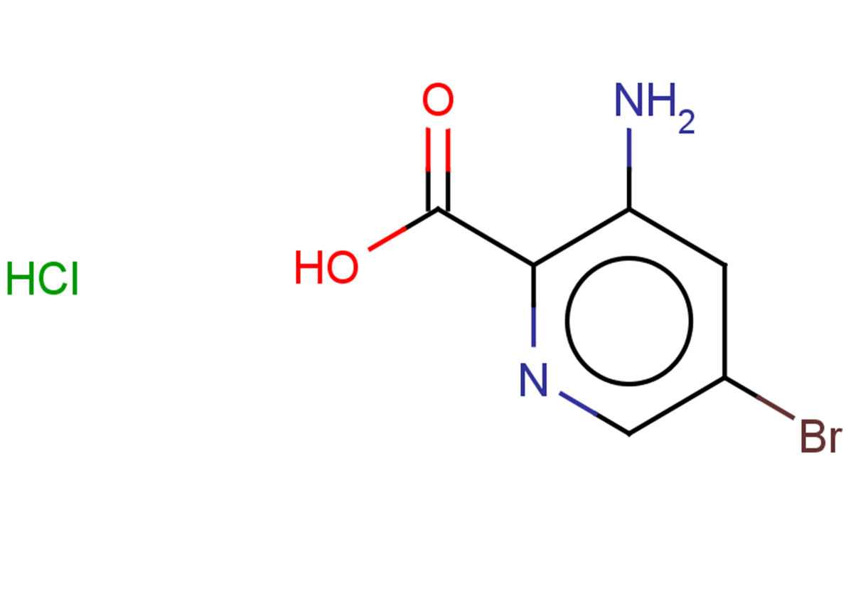 3-amino-5-bromopyridine-2-carboxylic acid hydrochloride