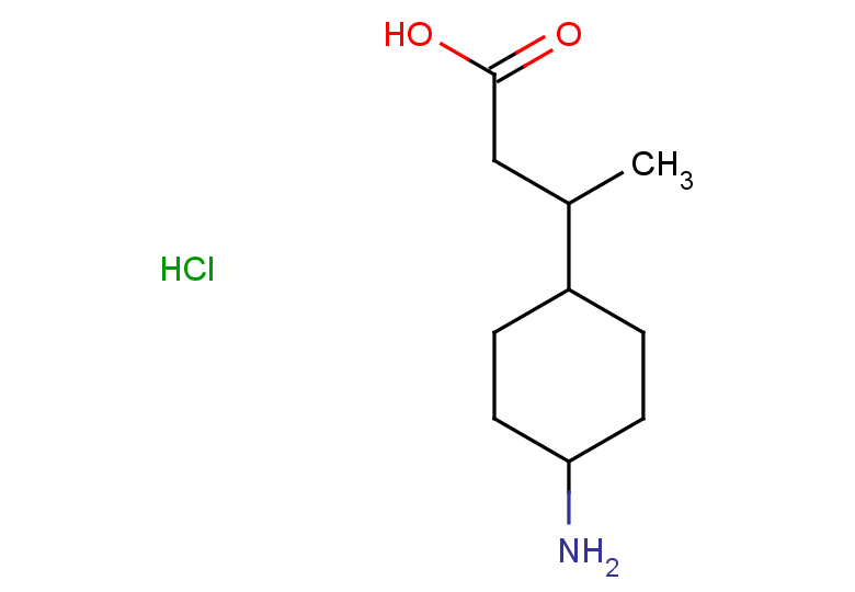 3-(4-aminocyclohexyl)butanoic acid hydrochloride