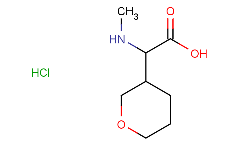 2-(methylamino)-2-(oxan-3-yl)acetic acid hydrochloride