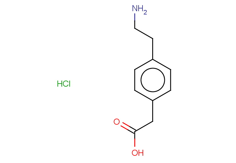 2-[4-(2-aminoethyl)phenyl]acetic acid hydrochloride