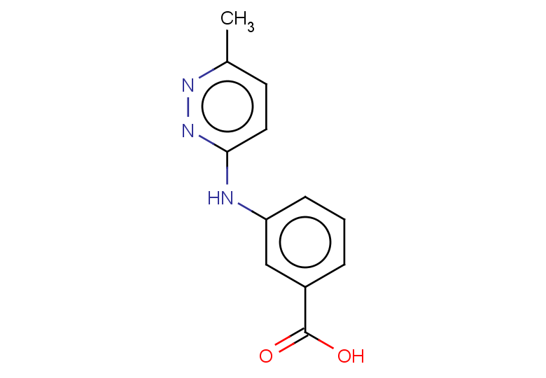 3-[(6-methylpyridazin-3-yl)amino]benzoic acid