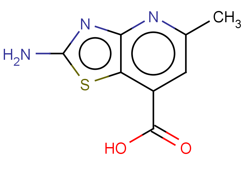 2-amino-5-methyl-[1,3]thiazolo[4,5-b]pyridine-7-carboxylic acid