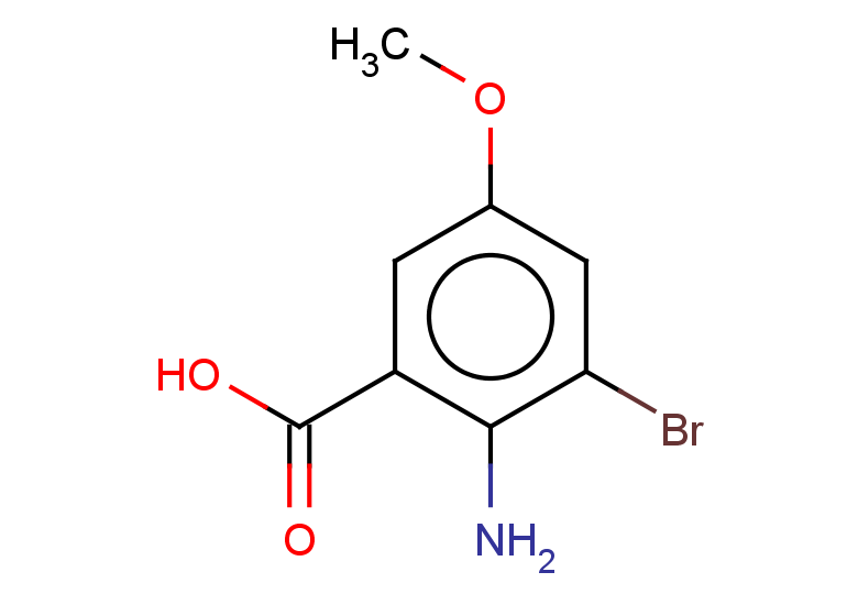 2-amino-3-bromo-5-methoxybenzoic acid