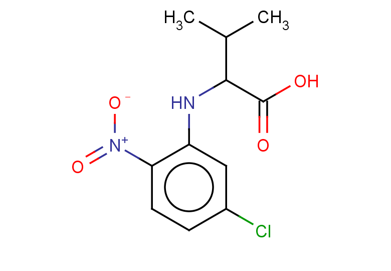 2-[(5-chloro-2-nitrophenyl)amino]-3-methylbutanoic acid