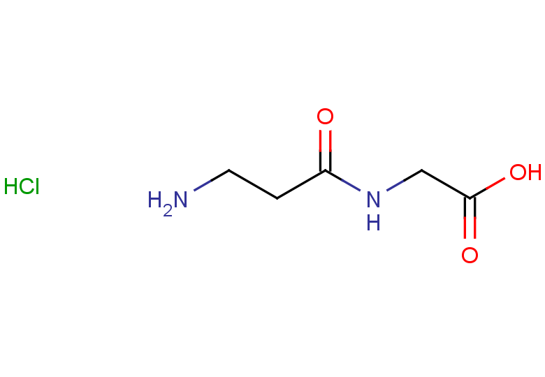 2-(3-aminopropanamido)acetic acid hydrochloride