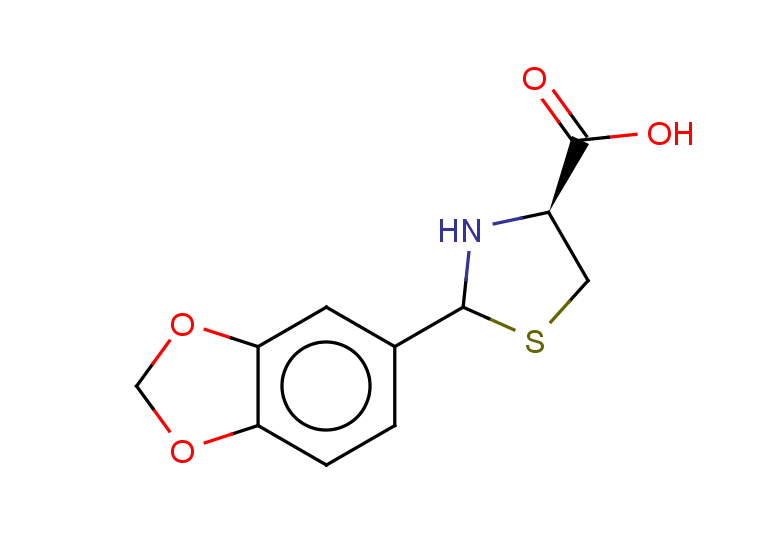 (4S)-2-(1,3-dioxaindan-5-yl)-1,3-thiazolidine-4-carboxylic acid