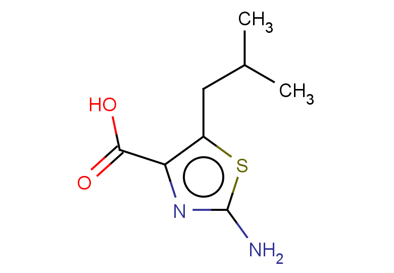2-amino-5-(2-methylpropyl)-1,3-thiazole-4-carboxylic acid