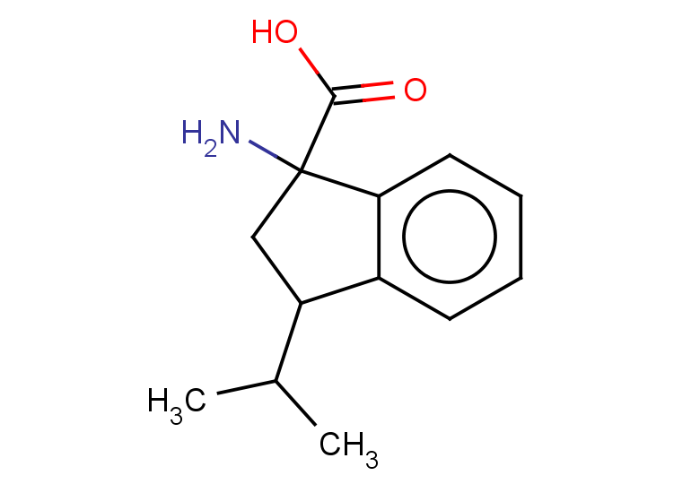 1-amino-3-(propan-2-yl)-2,3-dihydro-1H-indene-1-carboxylic acid