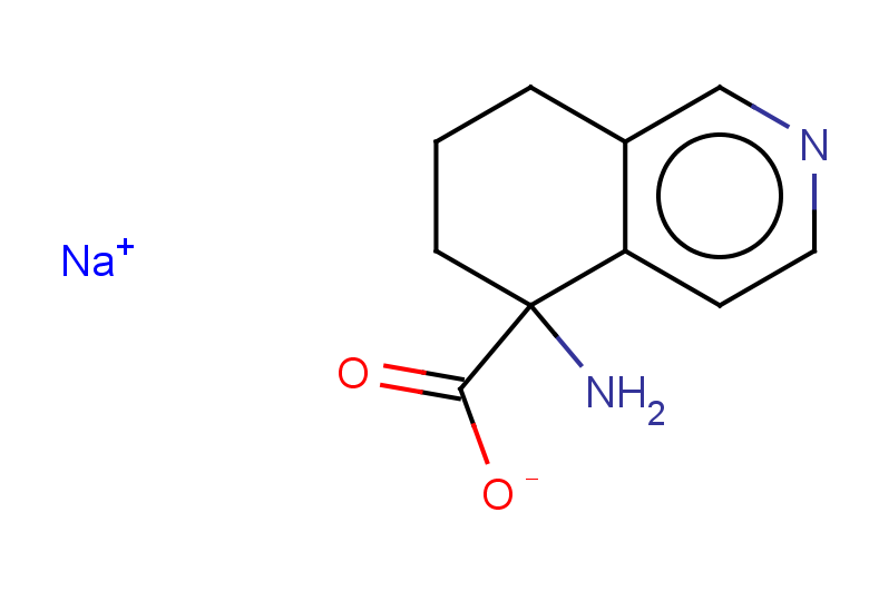 sodium 5-amino-5,6,7,8-tetrahydroisoquinoline-5-carboxylate