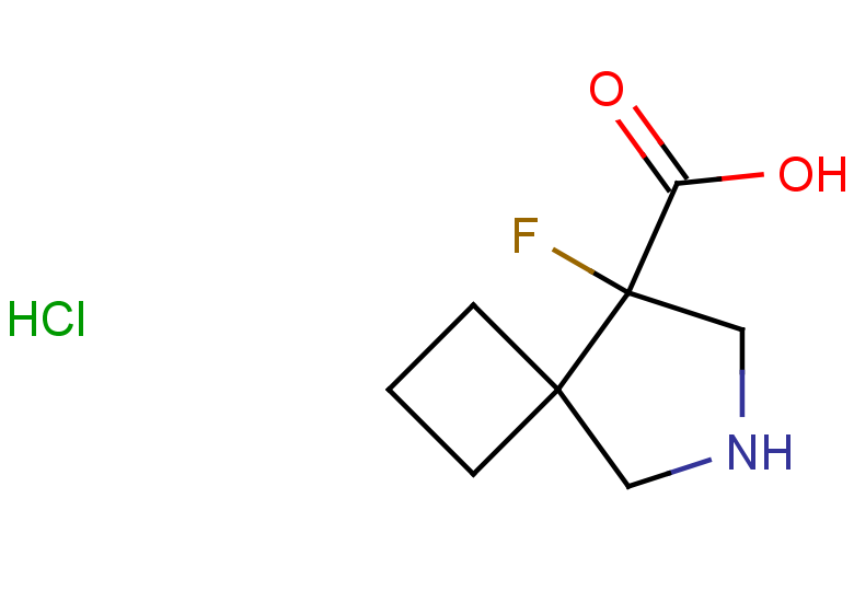 8-fluoro-6-azaspiro[3.4]octane-8-carboxylic acid hydrochloride