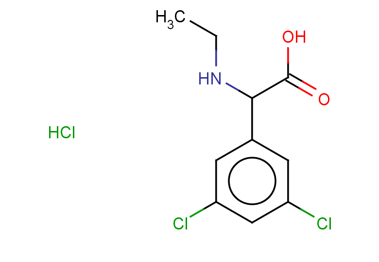 2-(3,5-dichlorophenyl)-2-(ethylamino)acetic acid hydrochloride