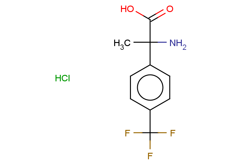 2-amino-2-[4-(trifluoromethyl)phenyl]propanoic acid hydrochloride