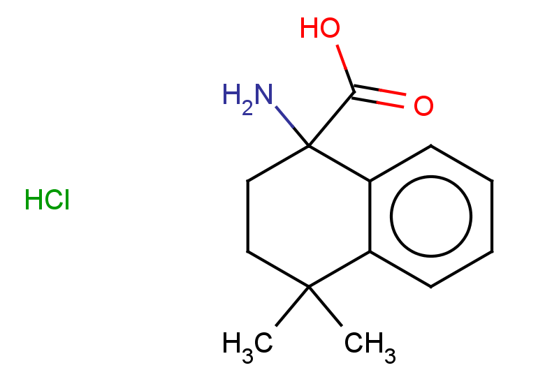 1-amino-4,4-dimethyl-1,2,3,4-tetrahydronaphthalene-1-carboxylic acid hydrochloride