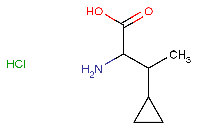 2-amino-3-cyclopropylbutanoic acid hydrochloride