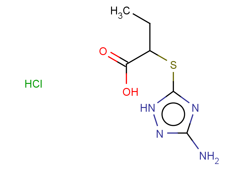 2-[(3-amino-1H-1,2,4-triazol-5-yl)sulfanyl]butanoic acid hydrochloride