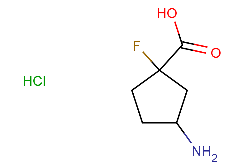 3-amino-1-fluorocyclopentane-1-carboxylic acid hydrochloride, Mixture of isomers