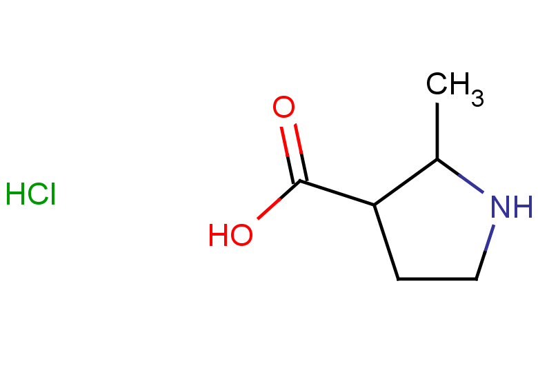 2-methylpyrrolidine-3-carboxylic acid hydrochloride