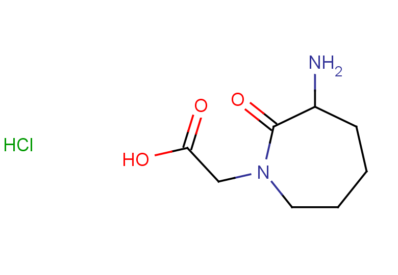 2-(3-amino-2-oxoazepan-1-yl)acetic acid hydrochloride