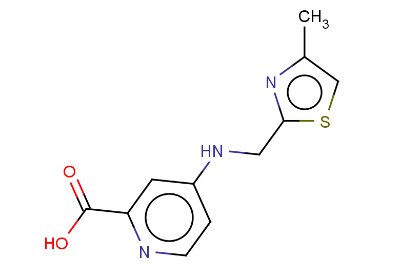 4-{[(4-methyl-1,3-thiazol-2-yl)methyl]amino}pyridine-2-carboxylic acid